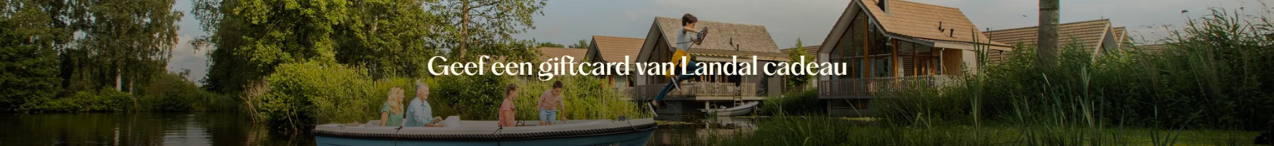 Landal cadeaukaart geven
