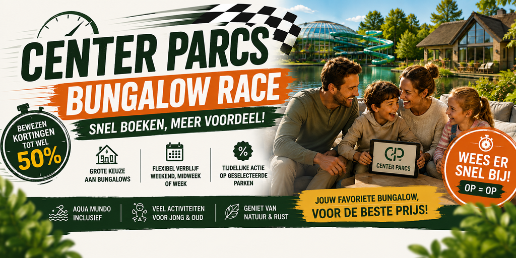 Center Parcs bungalowrace