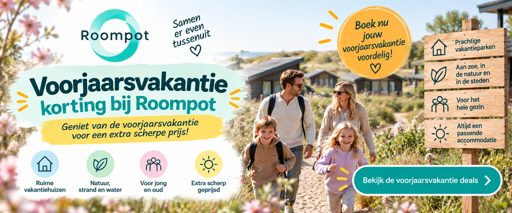 Roompot aanbieding voorjaarsvakantie