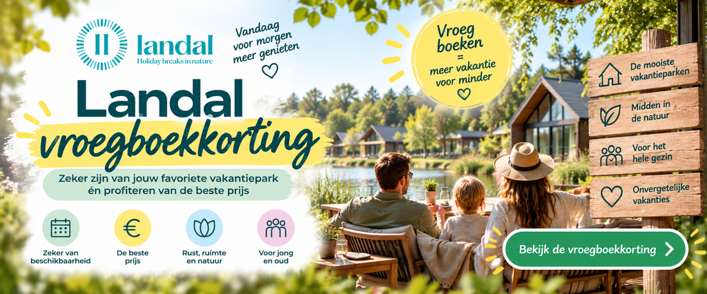 Landal vroegboekkorting