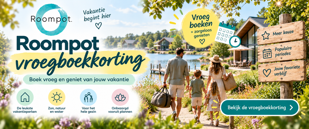 Roompot vroegboekkorting