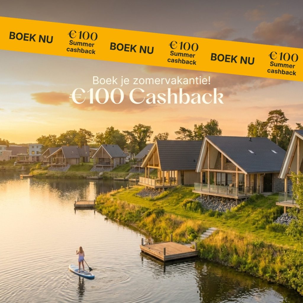 Landal cashback korting € 100,-