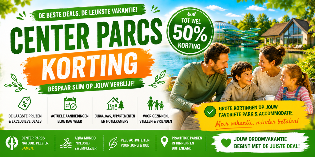 Center Parcs korting