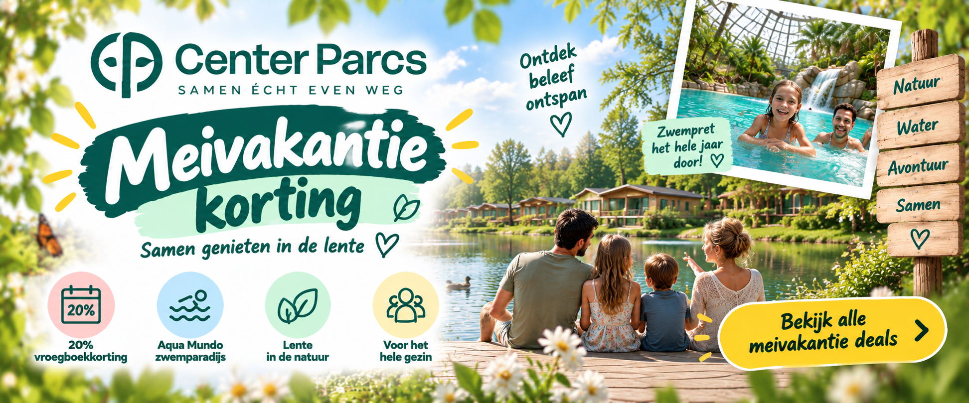 Center Parcs meivakantie