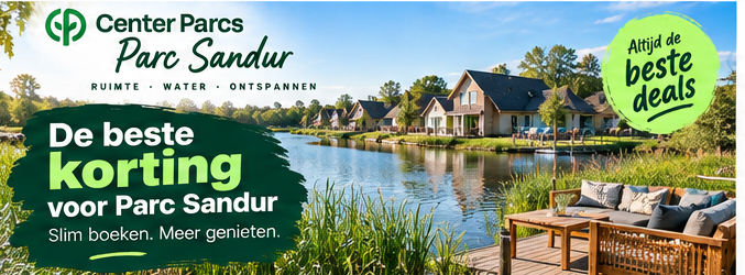 Center Parcs Parc Sandur korting