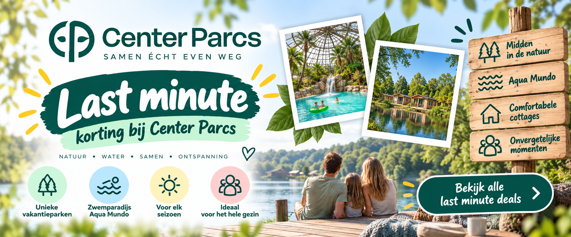 Center Parcs last minute