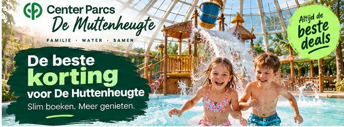 Center Parcs De Huttenheugte korting