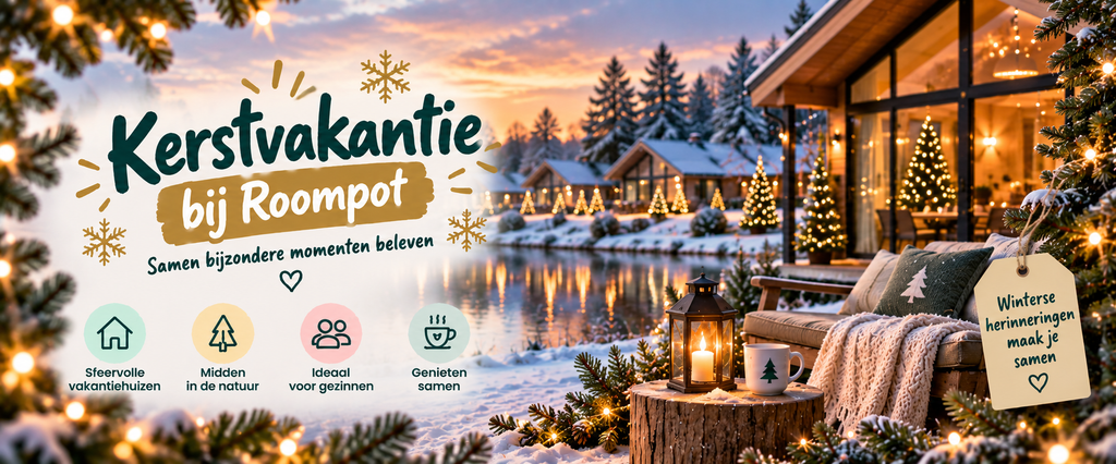 Roompot aanbieding kerstvakantie