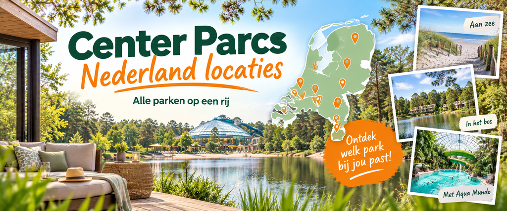 Center Parcs Nederland locaties